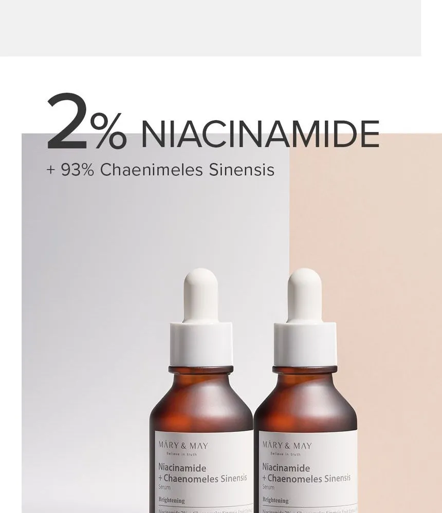 Mary&May Niacinamide + Chaenomeles Sinensis Serum Mini